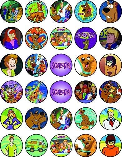 Scooby Doo Edible Cupcake Toppers